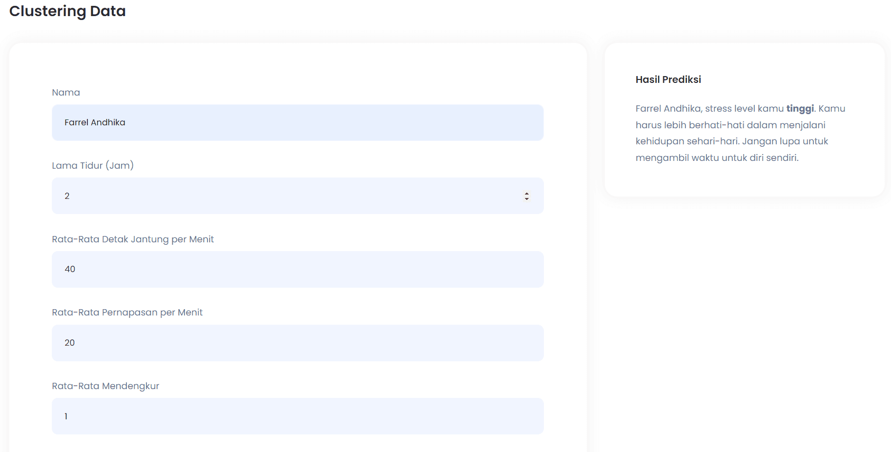 Website Clustering